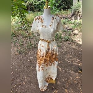 NWT Dixie Country‎ Cowgirl Maxi Dress